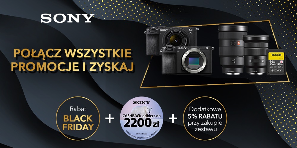 Sony BF 2024 5% zestaw